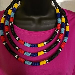 Colorful Beaded Necklace